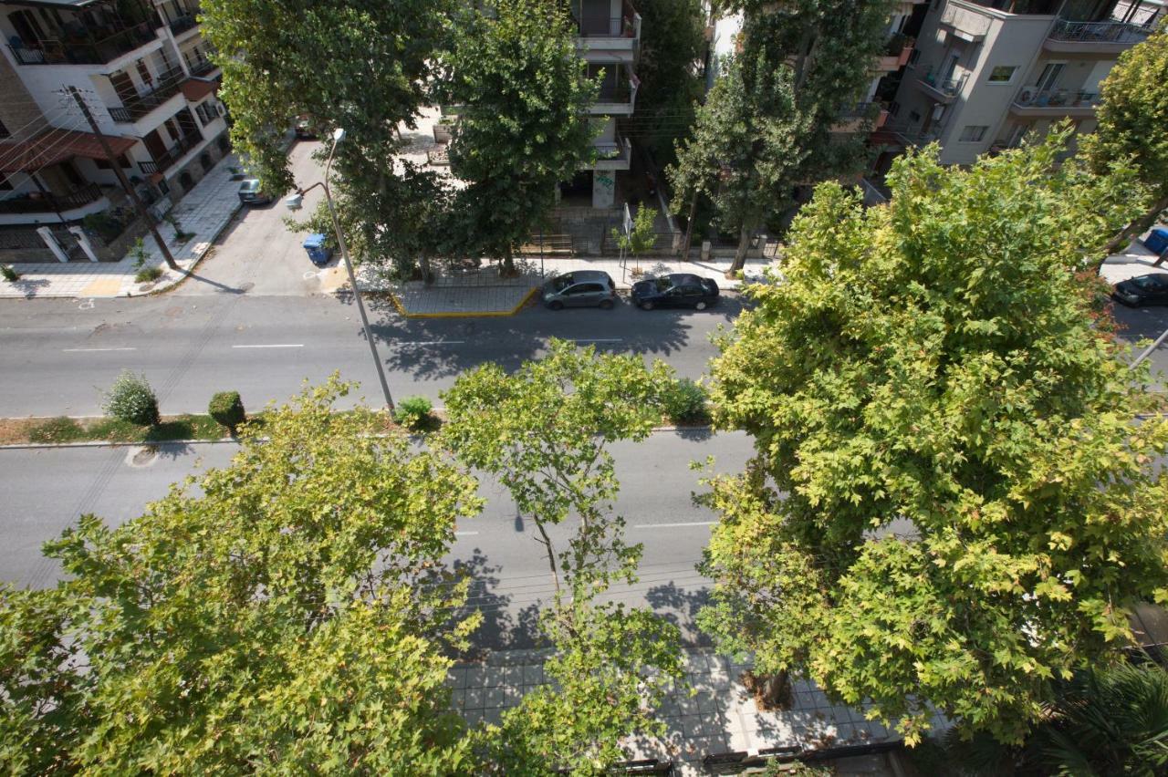 Ferienwohnung Amazing Loft Skyview Thessaloniki Exterior foto