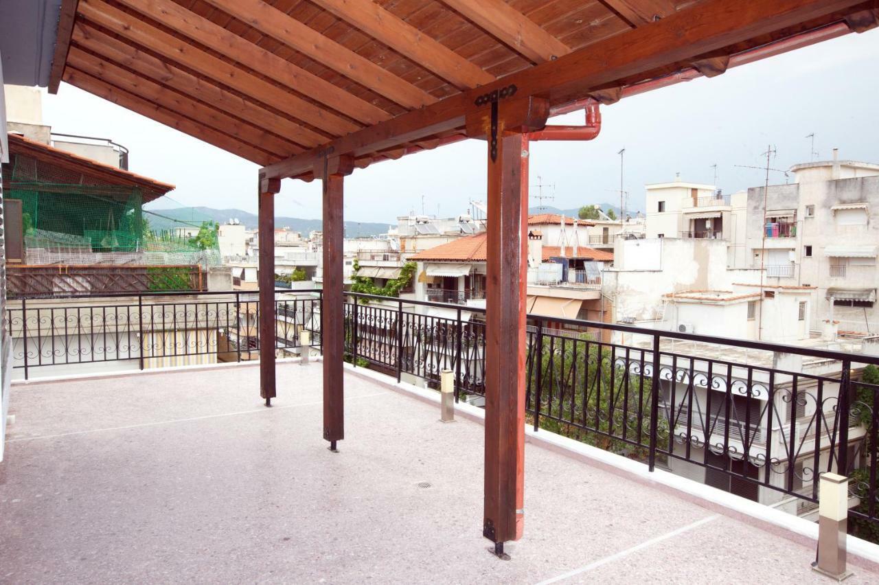 Ferienwohnung Amazing Loft Skyview Thessaloniki Exterior foto